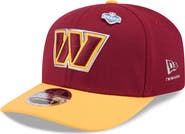 New Era Men's New Era Burgundy/Gold Washington Commanders 2026 NFL Draft 9SEVENTY Adjustable Hat