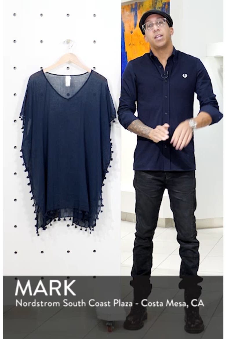 'Amnesia' Cotton Gauze Cover-Up Caftan video