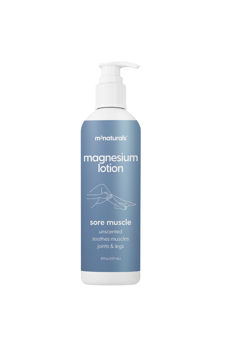 Magnesium Lotion, Sore Muscle, 8fl oz, Main, color, None