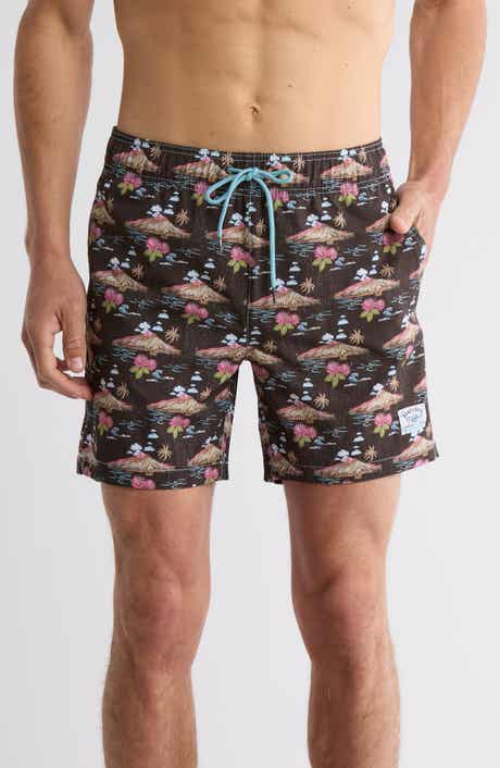 Volcano Clouds Swim Trunks