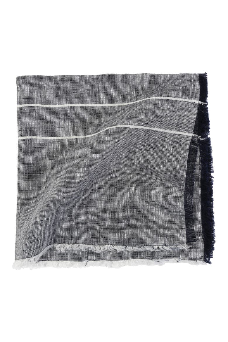 Sonoma Set of 4 Linen Napkins, Main, color, NAVY