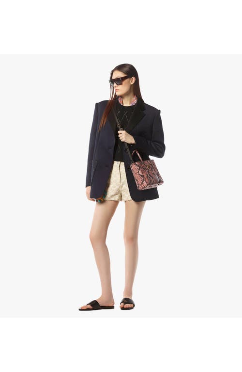 Mcm Toni Top-zip Shopper In Pink