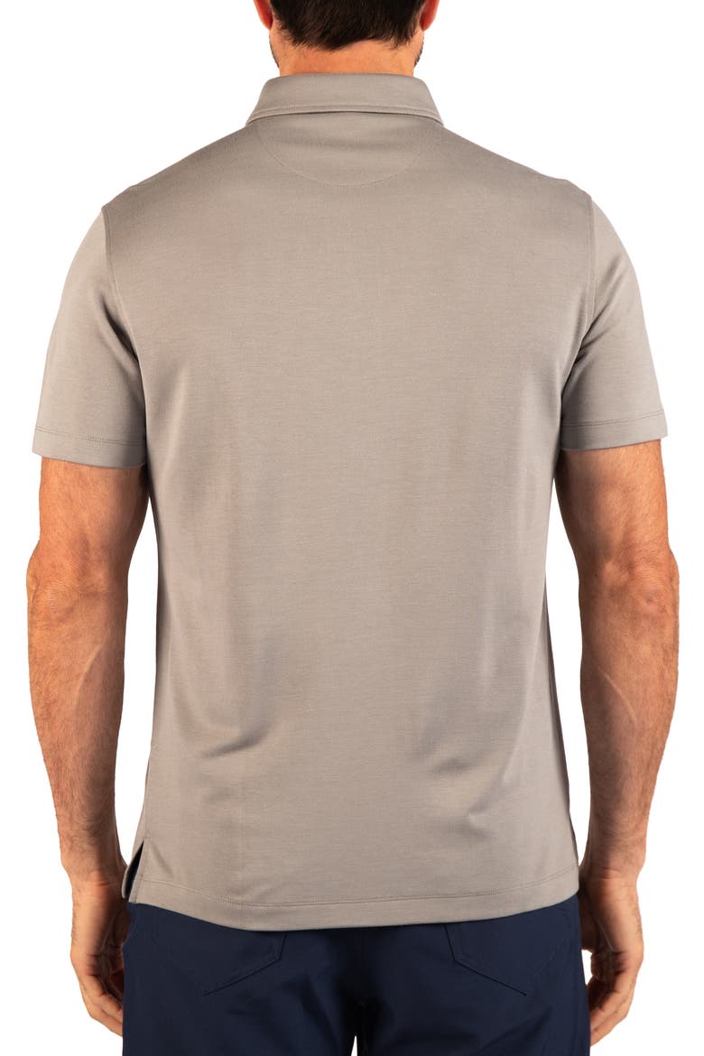 Stonewashed Polo, Alternate, color, LT GREY