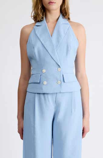 Mia Tailored Double Breasted Top