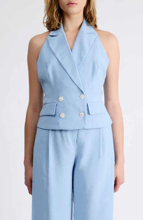 Mia Tailored Double Breasted Top
