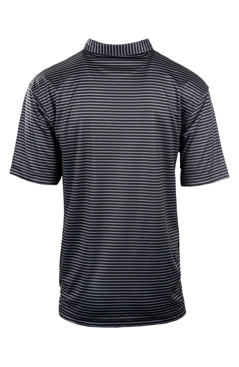 BURNSIDE Burn Golf Polo, Alternate, color, Black / Steel