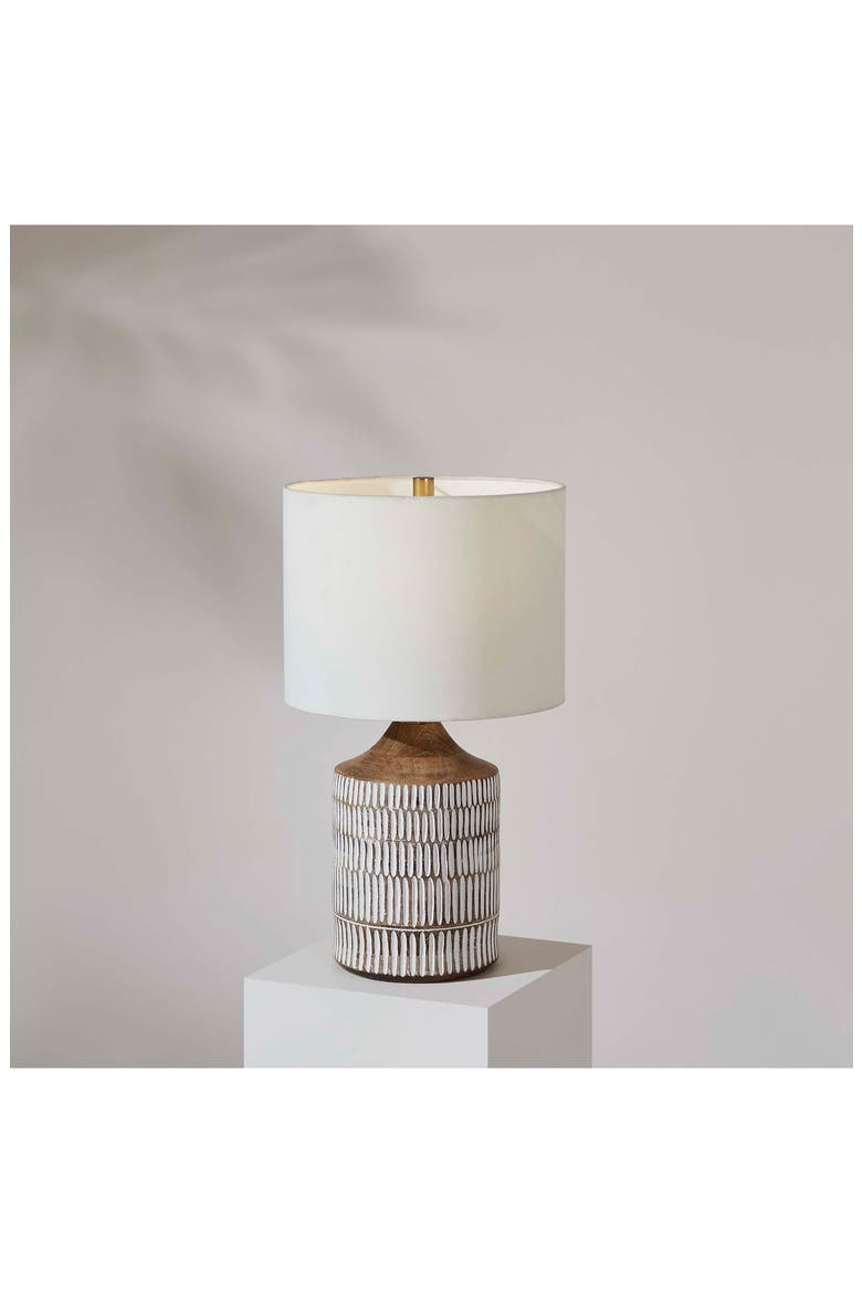 Wickes Wooden Table Lamp, Alternate, color, NO COLOR