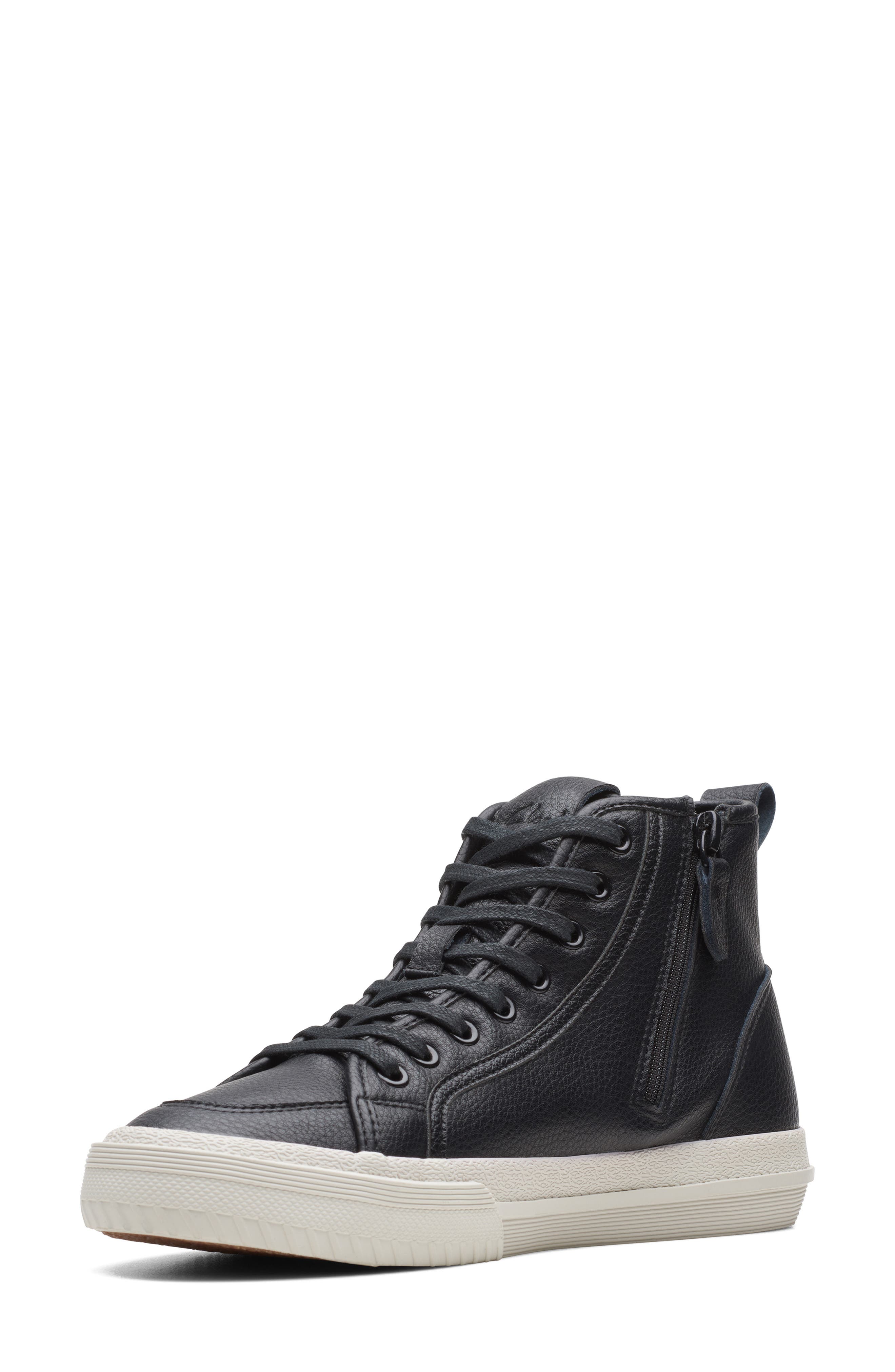 Clarks<sup>®</sup> Roxby High Top Sneaker, Alternate, color, 