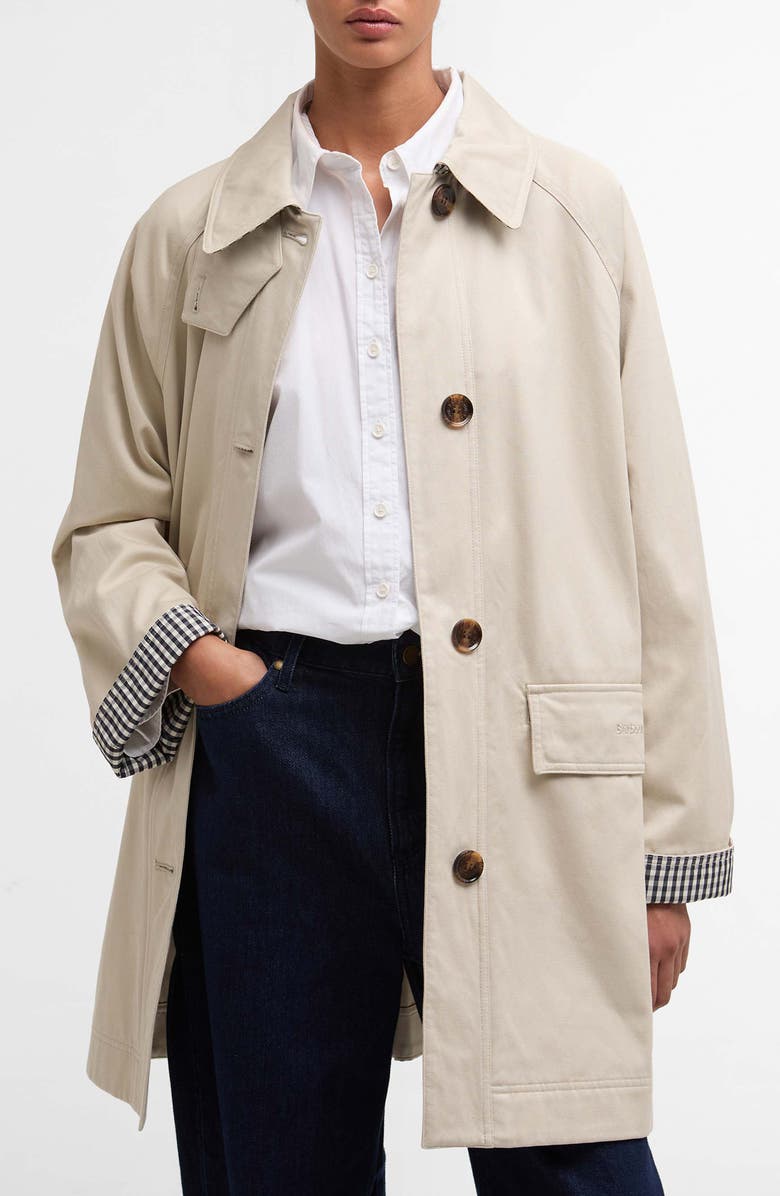 Barbour Gabby Car Coat, Main, color, Mist