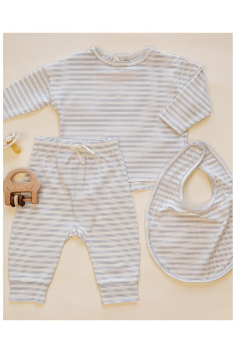 Kids' Striped Drawstring Pants, Alternate, color, CLOUD