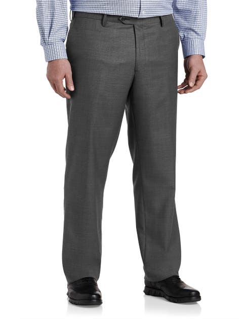 Big & Tall Sharkskin Suit Pants