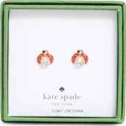 Kate Spade New York ladybug stud earrings