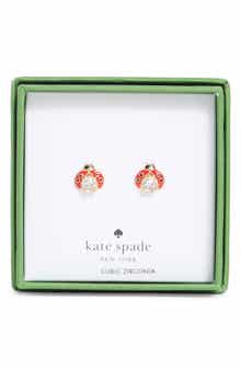 Kate Spade New York ladybug stud earrings
