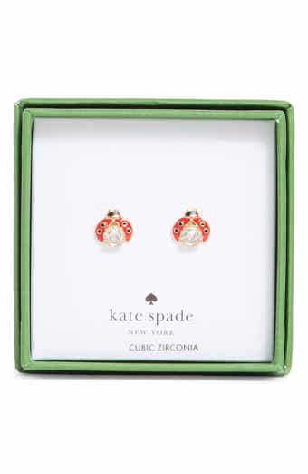 Kate Spade New York ladybug stud earrings