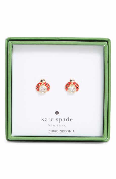 Kate Spade New York ladybug stud earrings