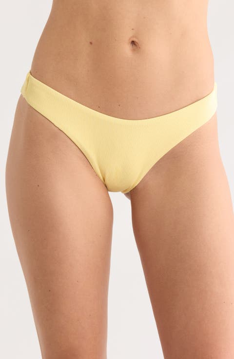 Rocky Ribbed Full Bikini Bottoms