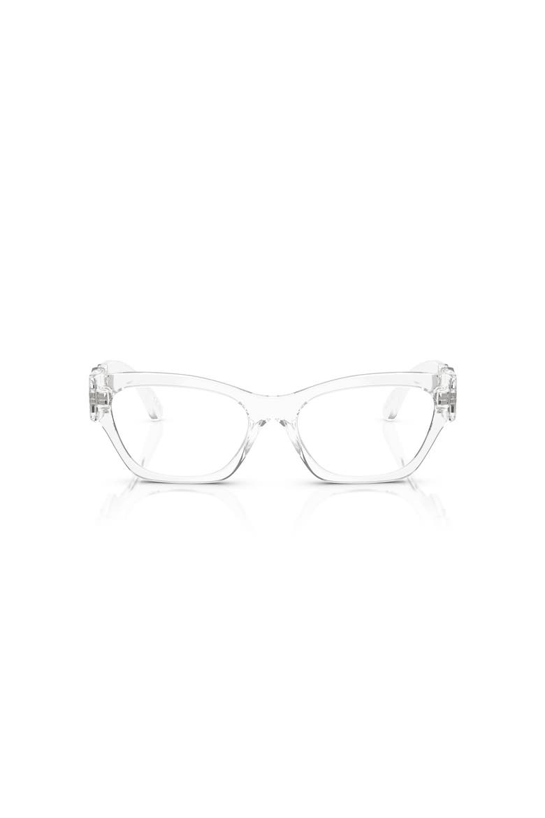 54mm Cat Eye optical glasses, Alternate, color, Transparent