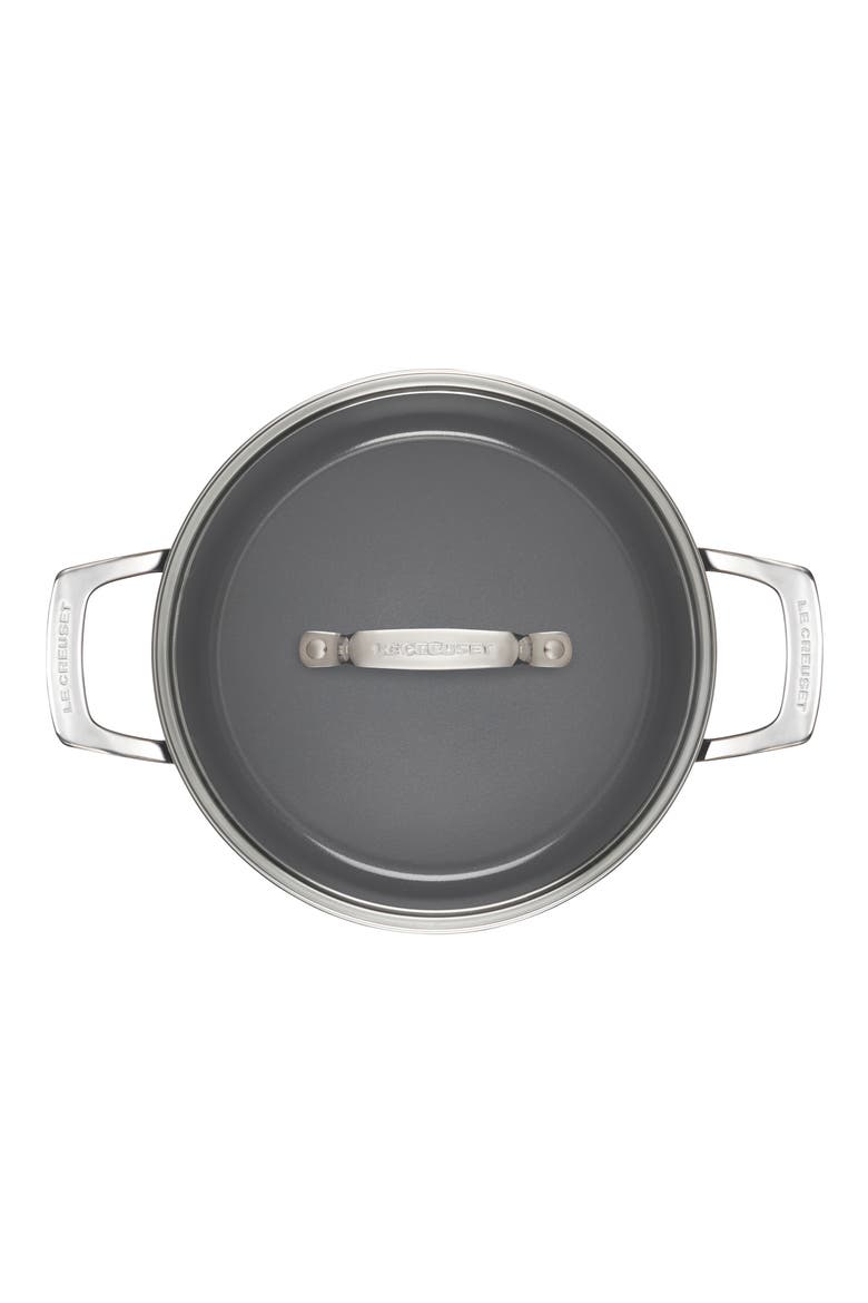 Nonstick Ceramic Stockpot, Alternate, color, BLACK CERAMIC