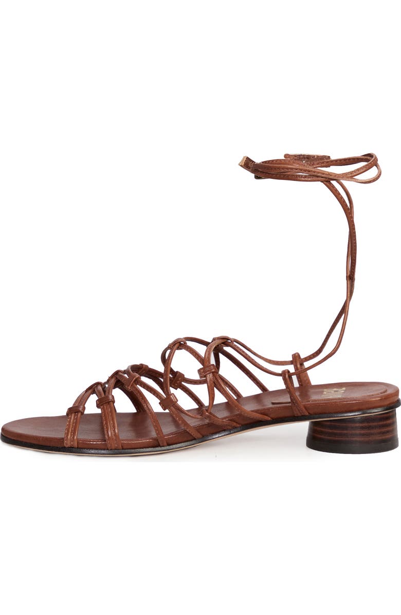 PAIGE Evan Ankle Tie Sandal, Alternate, color,