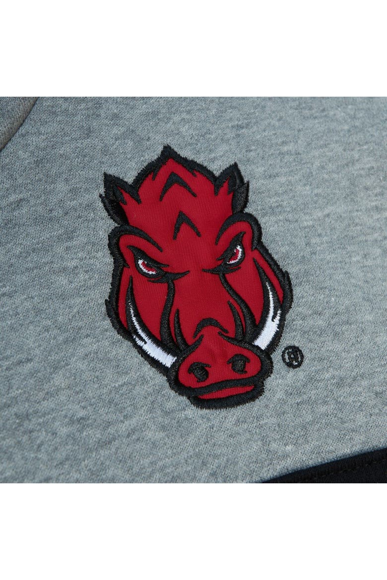 Men's Mitchell & Ness Crimson Arkansas Razorbacks Head Coach Pullover Hoodie, Alternate, color, Crimson