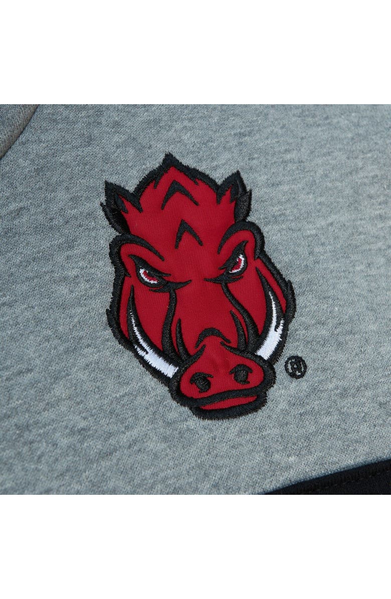 Mitchell & Ness Men's Mitchell & Ness Crimson Arkansas Razorbacks Head Coach Pullover Hoodie, Alternate, color, Crimson
