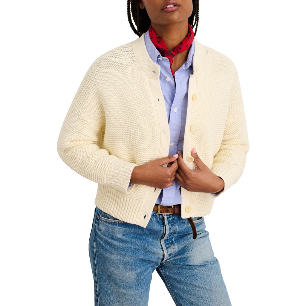 Alex Mill Chunky Cotton Cardigan in Ivory  product