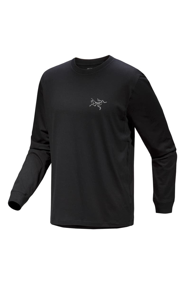 Arc'teryx Kragg Long Sleeve Cotton Graphic T-Shirt, Alternate, color, 