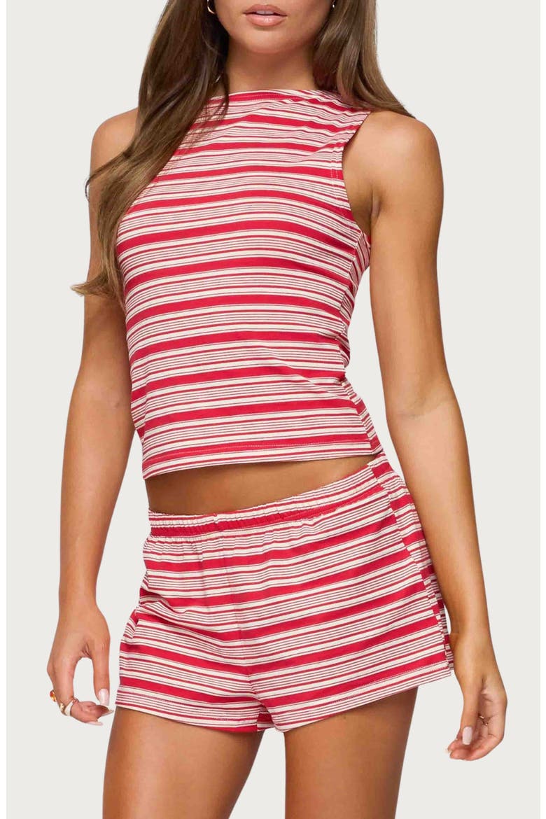 Glennon Stripe Tank, Main, color, RED-AND-WHITE
