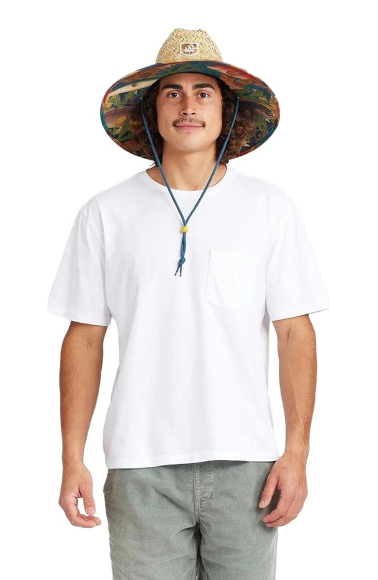 Hemlock Mariner Straw Lifeguard Hat, Alternate, color,