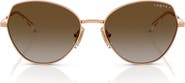 VOGUE 56mm Polarized Gradient Oval Sunglasses