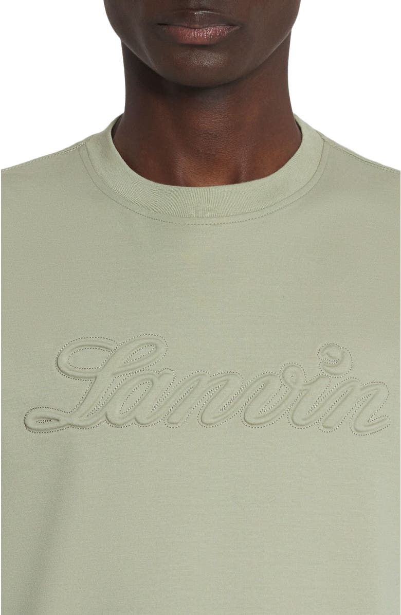 Lanvin DEBOSSED LANVIN T-SHIRT, Alternate, color, 