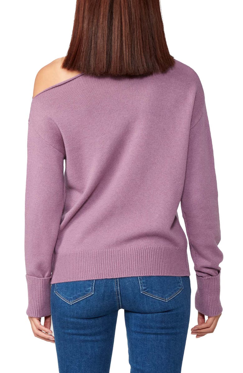 PAIGE Raundi Shoulder Cutout Wool Blend Sweater, Alternate, color,