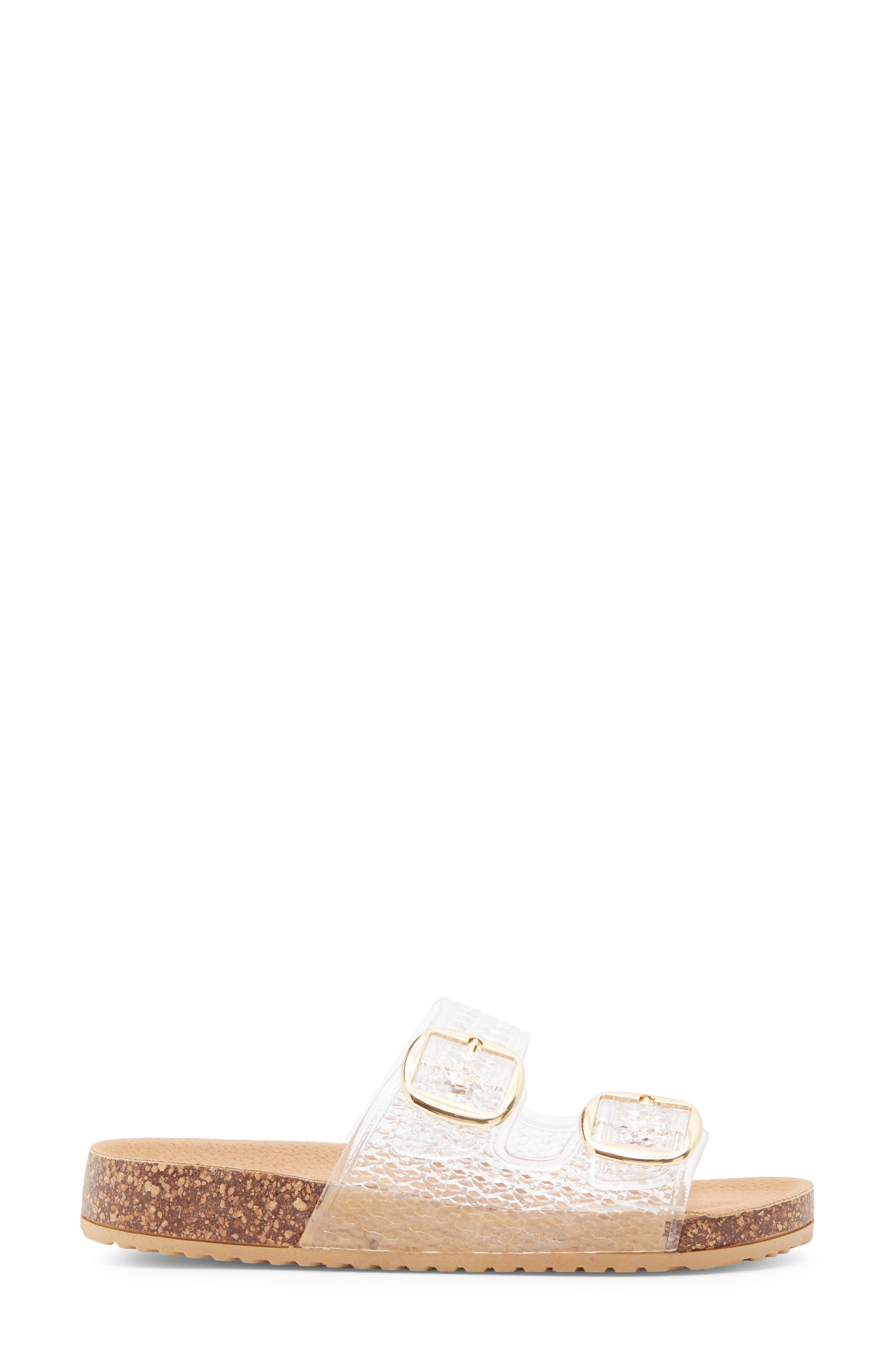 Seattle Clear Double Strap Slide Sandal, Alternate, color, CLEAR PVC