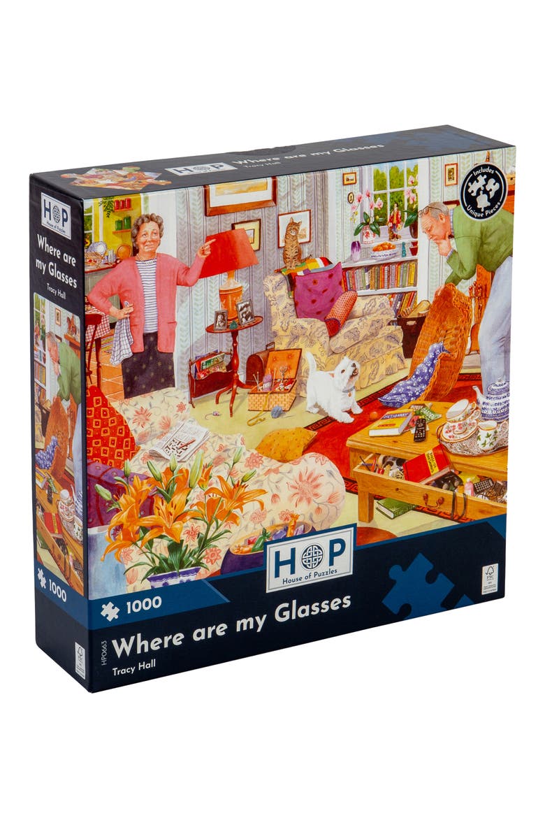 Where Are My Glasses 1000-Piece Jigsaw Puzzle, Main, color, NONE