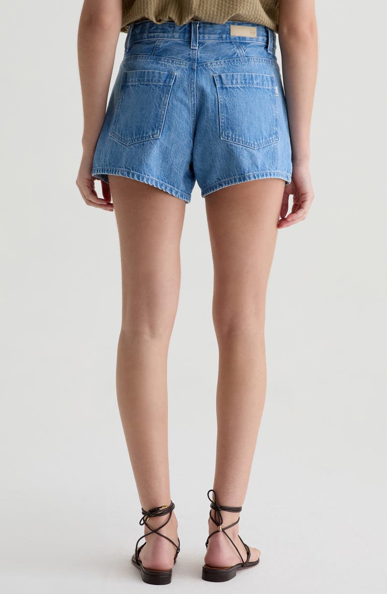 AG Rinna Seamed Denim Shorts, Alternate, color, Puerto Nuevo