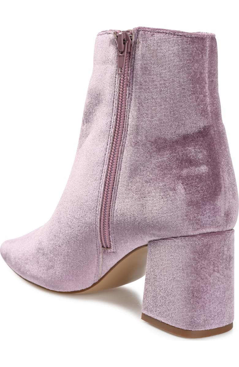Journee Collection Hazara Block Heel Bootie, Alternate, color, Lilac