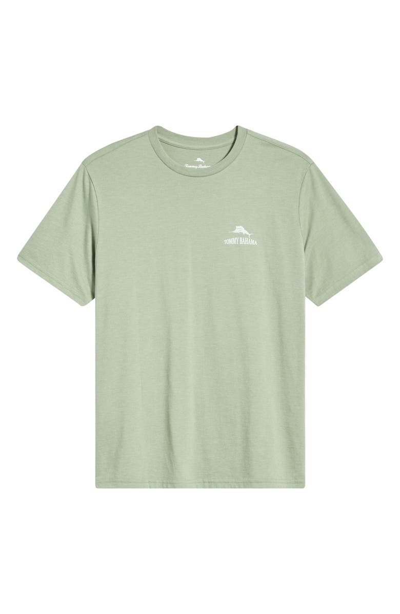 Tommy Bahama Oh What Fun It Is To Wine Graphic T-Shirt, Alternate, color, Dusty Sage Heather