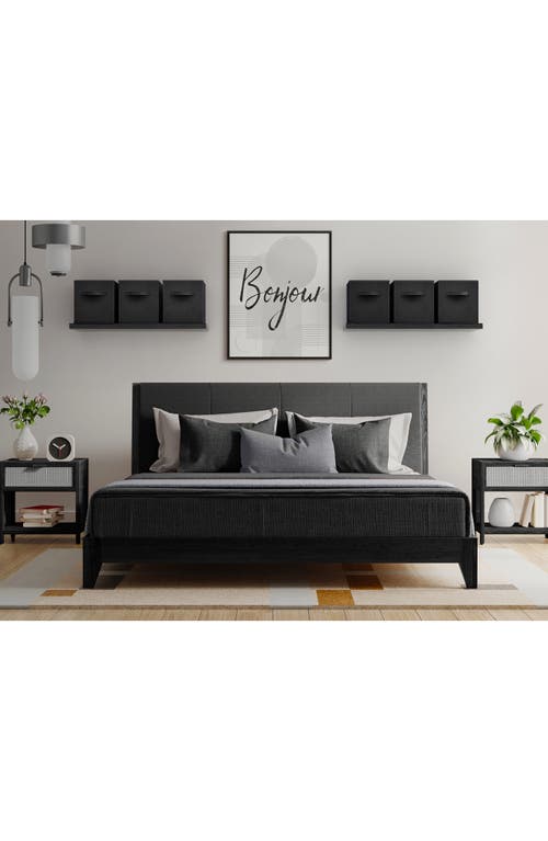 Sorbus Large Collapsible Storage Cube In Black