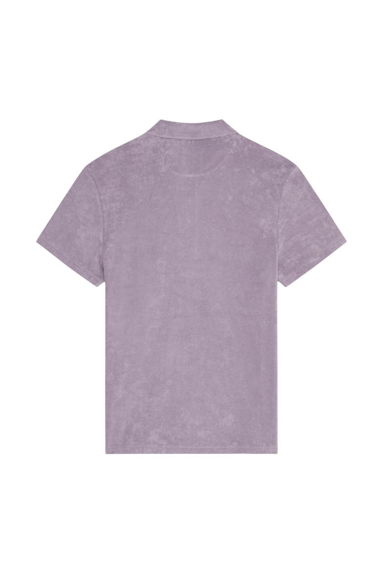 Terry Polo Shirt, Alternate, color, Hurricane