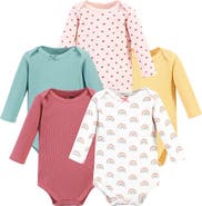 Hudson Baby Thermal Long Sleeve Bodysuits
