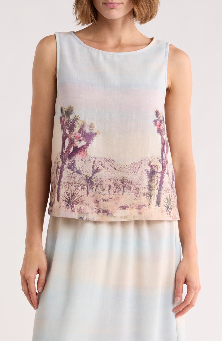 DR2 by Daniel Rainn Desert Scenic Shell Top, Main, color, R018 Sky