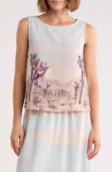 DR2 by Daniel Rainn Desert Scenic Shell Top