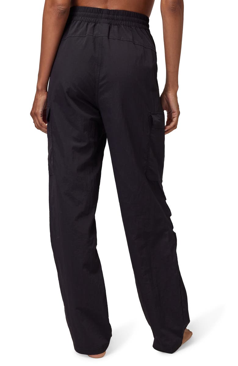 Spiritual Gangster Journey Cargo Track Pants, Alternate, color,