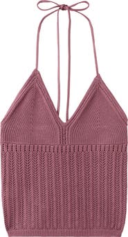 MANGO TEEN Halter Sweater Tank