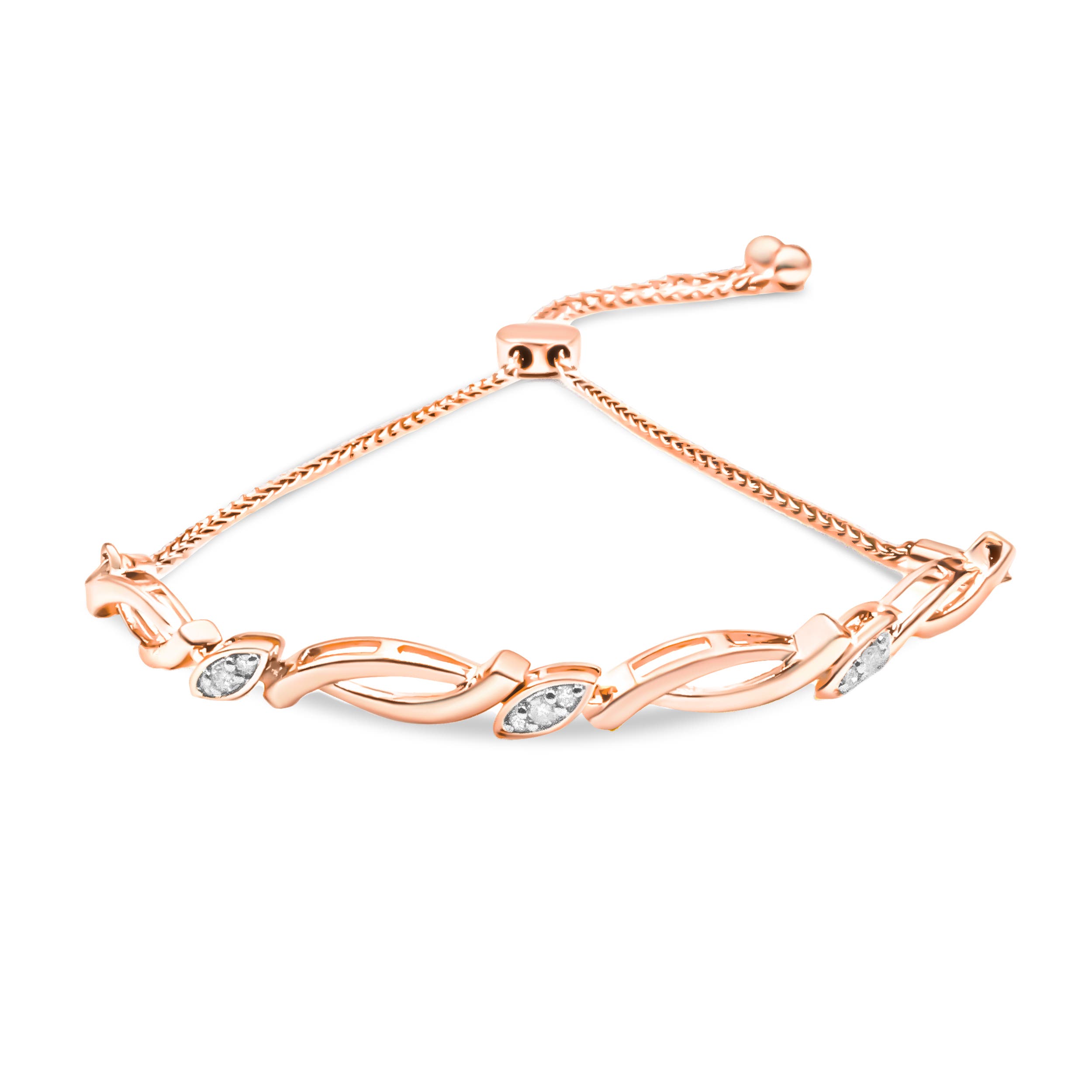 selected Rose Gold over Silver