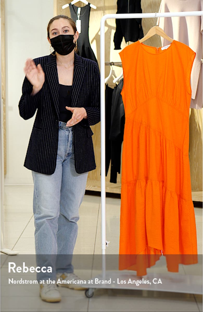 Gathered Seam Midi Dress, sales video thumbnail