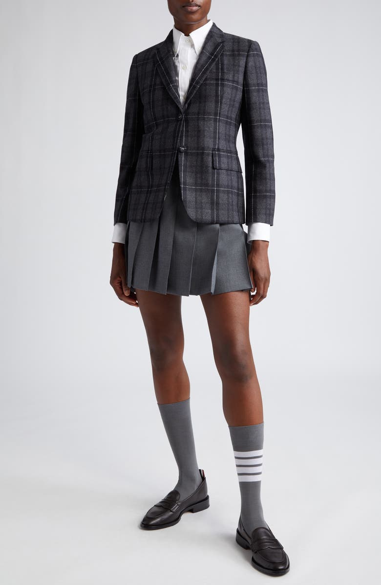 Thom Browne Cotton Button-Down Shirt, Alternate, color,