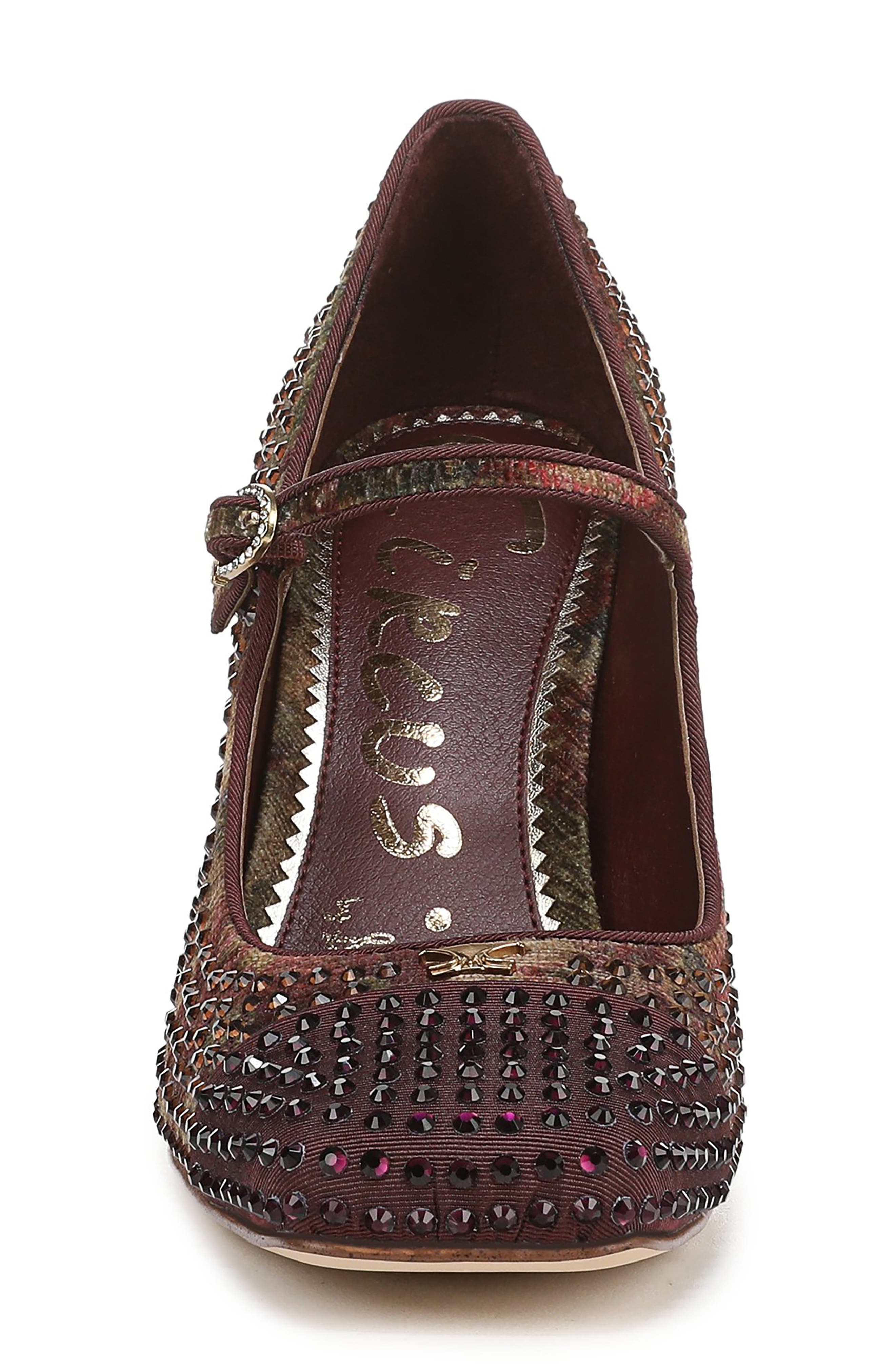 Circus NY by Sam Edelman Elora Glitz Mary Jane Pump, Alternate, color, Golden Pear/ Plum Multi