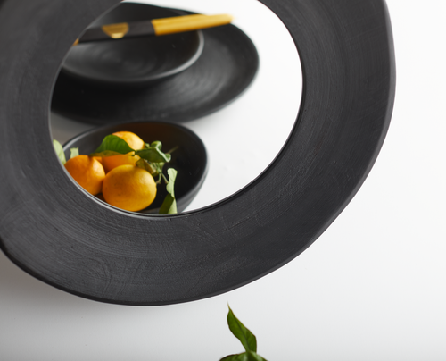 The Collective Wall Mirror In Ebony