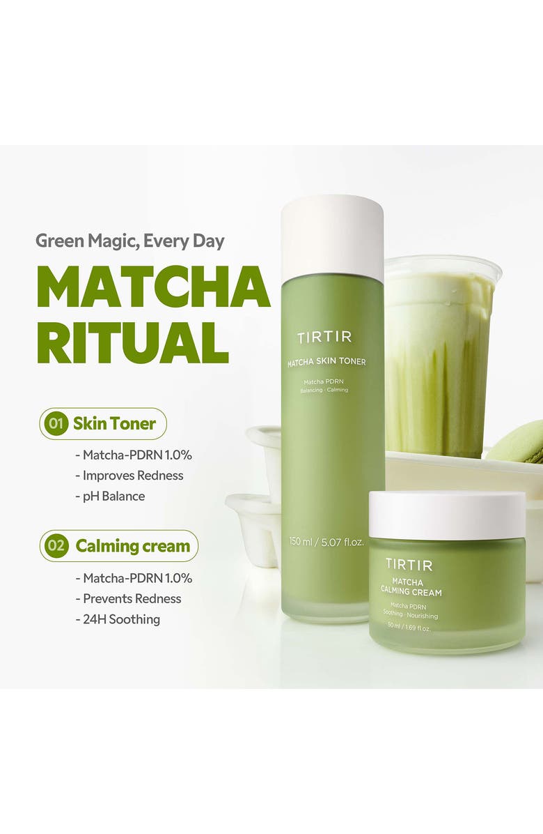 TIRTIR Matcha Calming Cream, Alternate, color, Green